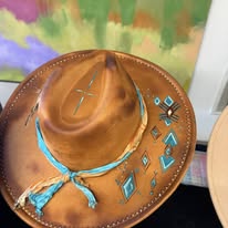 "Ella" is the perfect concert, rodeo hat!!