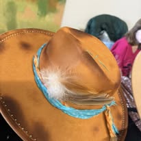 "Ella" is the perfect concert, rodeo hat!!