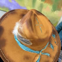 "Ella" is the perfect concert, rodeo hat!!